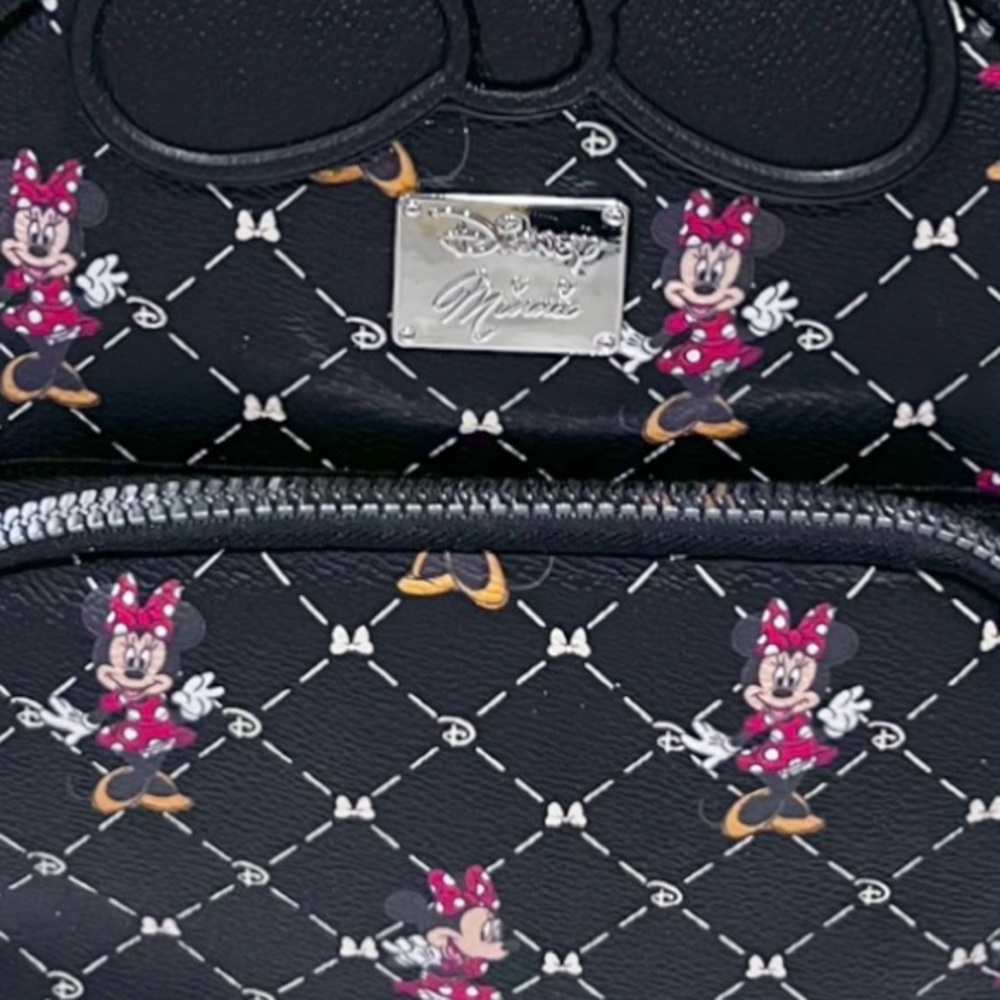 Disney Minnie Mouse Minnie Ears and Bow Backpack. - Picture 4 of 10